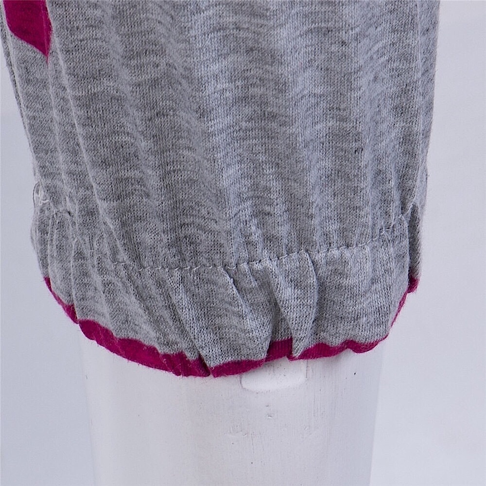 Grey & pink b!tch sweatpants - Picture 5 of 6